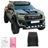 FORD Ranger 2015-2022 T7-T8 Presa d'aria cofano (Nero Lucido)