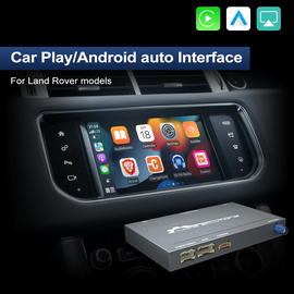 Wireless Carplay OEM Adapter Dongle Interface Module Box Land Rover Range Rover Sport Evoque Vogue Discovery 4 Jaguar XE XF Android Auto Mirror