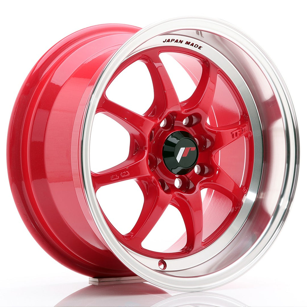 Cerchio in Lega JAPAN RACING TF2 15x7.5 ET30 4x100/114 Red