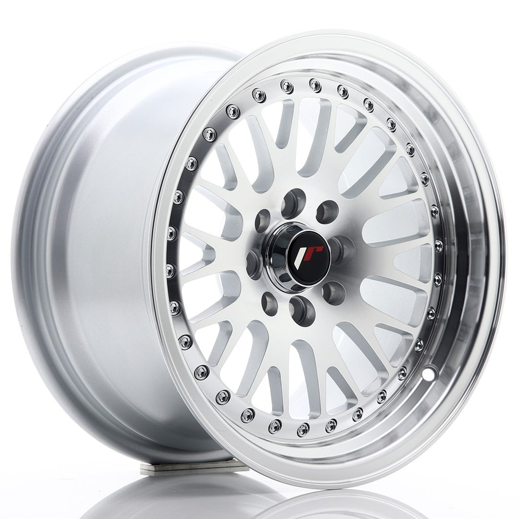 Cerchio in Lega JAPAN RACING JR10 15x8 ET20 4x100/108 Silver Machined Face