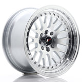 Cerchio in Lega JAPAN RACING JR10 15x8 ET20 4x100/108 Silver Machined Face
