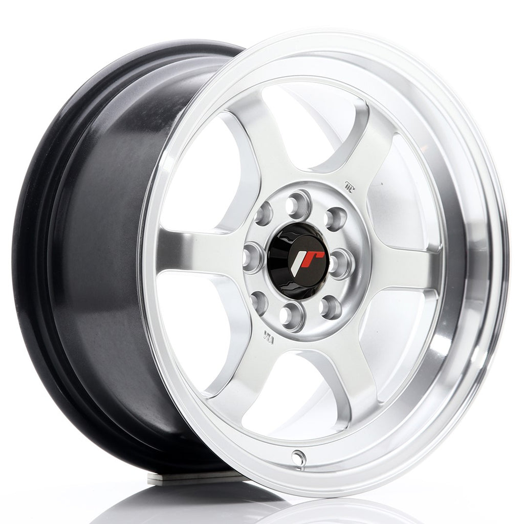 Cerchio in Lega JAPAN RACING JR12 15x7.5 ET26 4x100/114 Hyper Silver