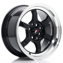 Carica l'immagine nel visualizzatore di Gallery, Cerchio in Lega JAPAN RACING JR12 15x7.5 ET26 4x100/114 Gloss Black
