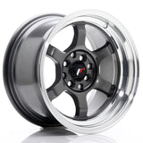 Cerchio in Lega JAPAN RACING JR12 15x8.5 ET13 4x100/114 Gun Metal