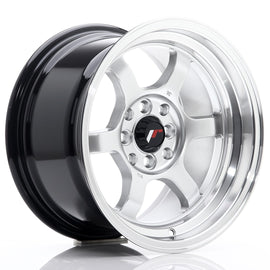 Cerchio in Lega JAPAN RACING JR12 15x8.5 ET13 4x100/114 Hyper Silver