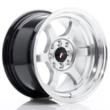 Cerchio in Lega JAPAN RACING JR12 15x8.5 ET13 4x100/114 Hyper Silver
