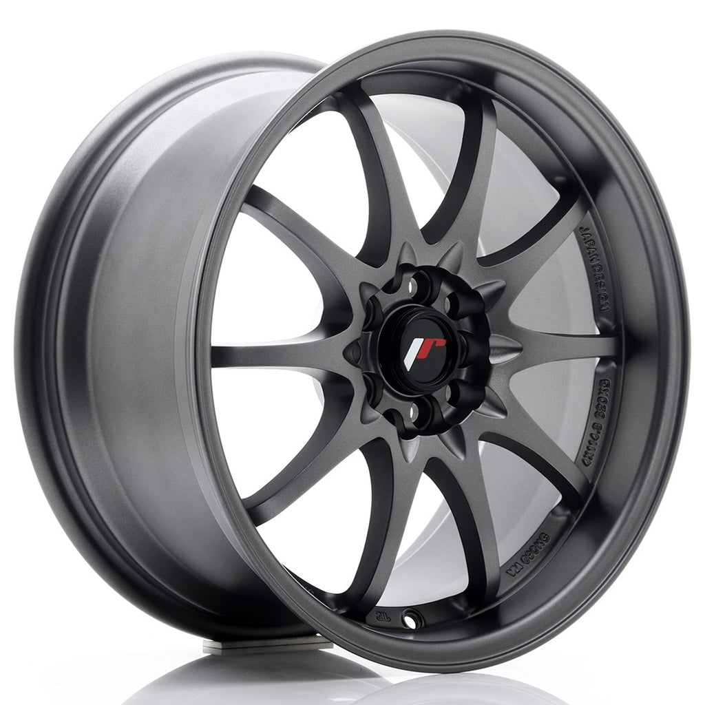 Cerchio in Lega JAPAN RACING JR5 17x8.5 ET35 5x100/114.3 Matt Gun Metal