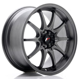 Cerchio in Lega JAPAN RACING JR5 17x8.5 ET35 5x100/114.3 Matt Gun Metal