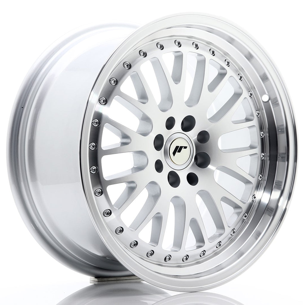Cerchio in Lega JAPAN RACING JR10 17x8 ET35 4x100/114 Silver Machined Face