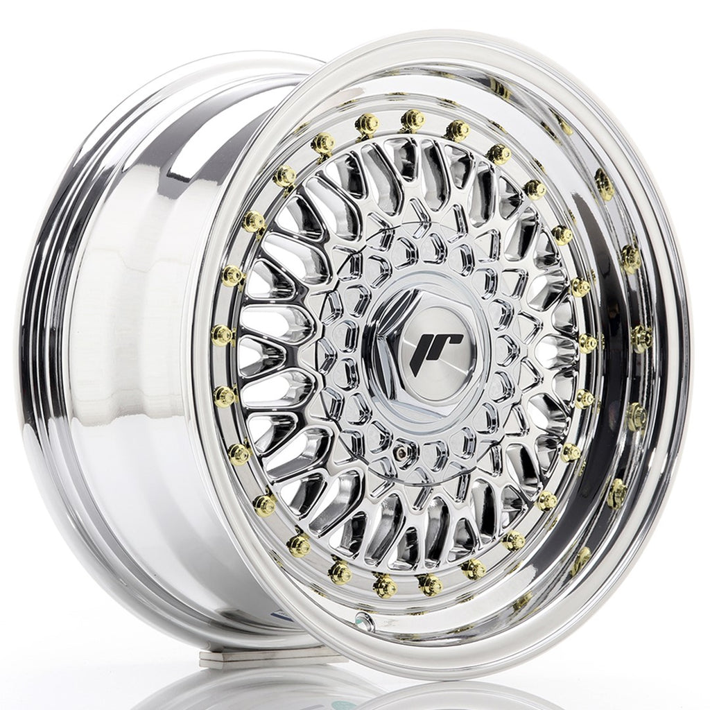 Cerchio in Lega JAPAN RACING JR9 15x7 ET20 4x100/108 Chrome