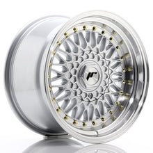 Carica l'immagine nel visualizzatore di Gallery, Cerchio in Lega JAPAN RACING JR9 16x9 ET20 con foratura su misura Silver w/ Machined Lip
