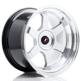 Cerchio in Lega JAPAN RACING JR12 18x10 ET20-22 con foratura su misura Hyper Silver