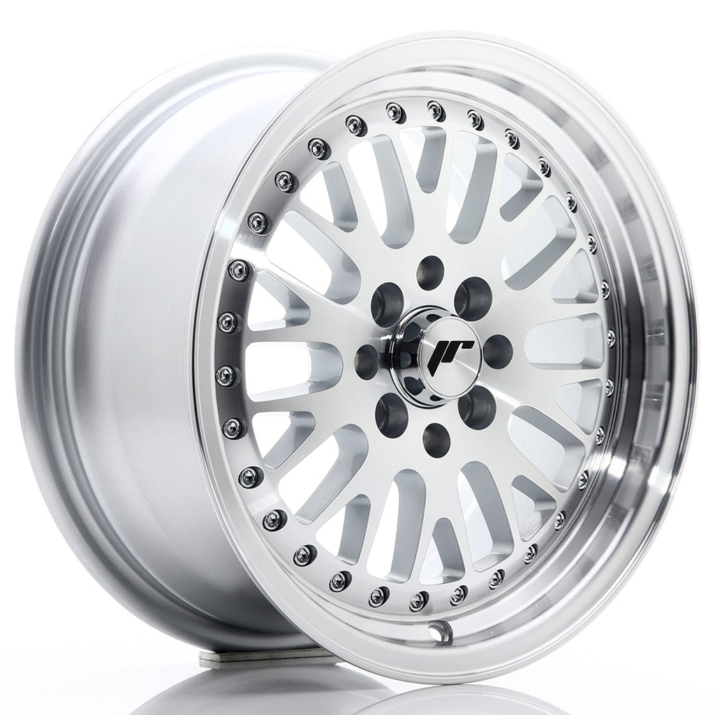 Cerchio in Lega JAPAN RACING JR10 15x7 ET30 4x100/108 Silver Machined Face
