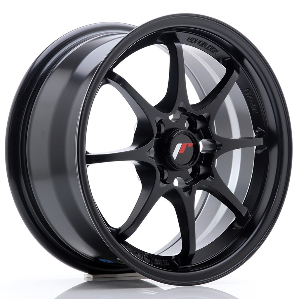 Cerchio in Lega JAPAN RACING JR5 15x7 ET35 4x100 Matt Black