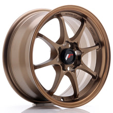 Carica l'immagine nel visualizzatore di Gallery, Cerchio in Lega JAPAN RACING JR5 15x7 ET35 4x100 Dark Anodized Bronze