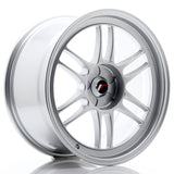 Cerchio in Lega JAPAN RACING JR7 18x9 ET35 5H con foratura su misura Silver