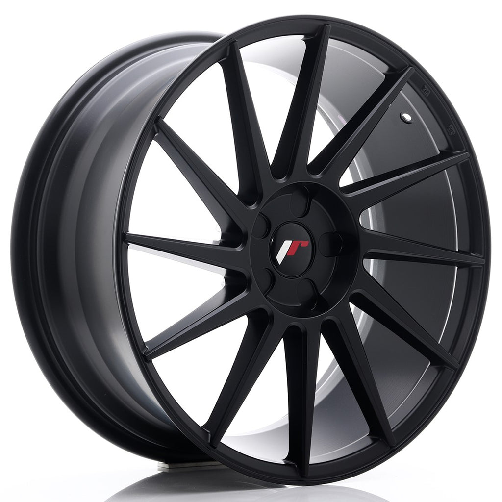 Cerchio in Lega JAPAN RACING JR22 20x8.5 ET20-40 5H con foratura su misura Matt Black