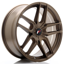 Carica l'immagine nel visualizzatore di Gallery, Cerchio in Lega JAPAN RACING JR25 20x8.5 ET20-40 5H con foratura su misura Bronze