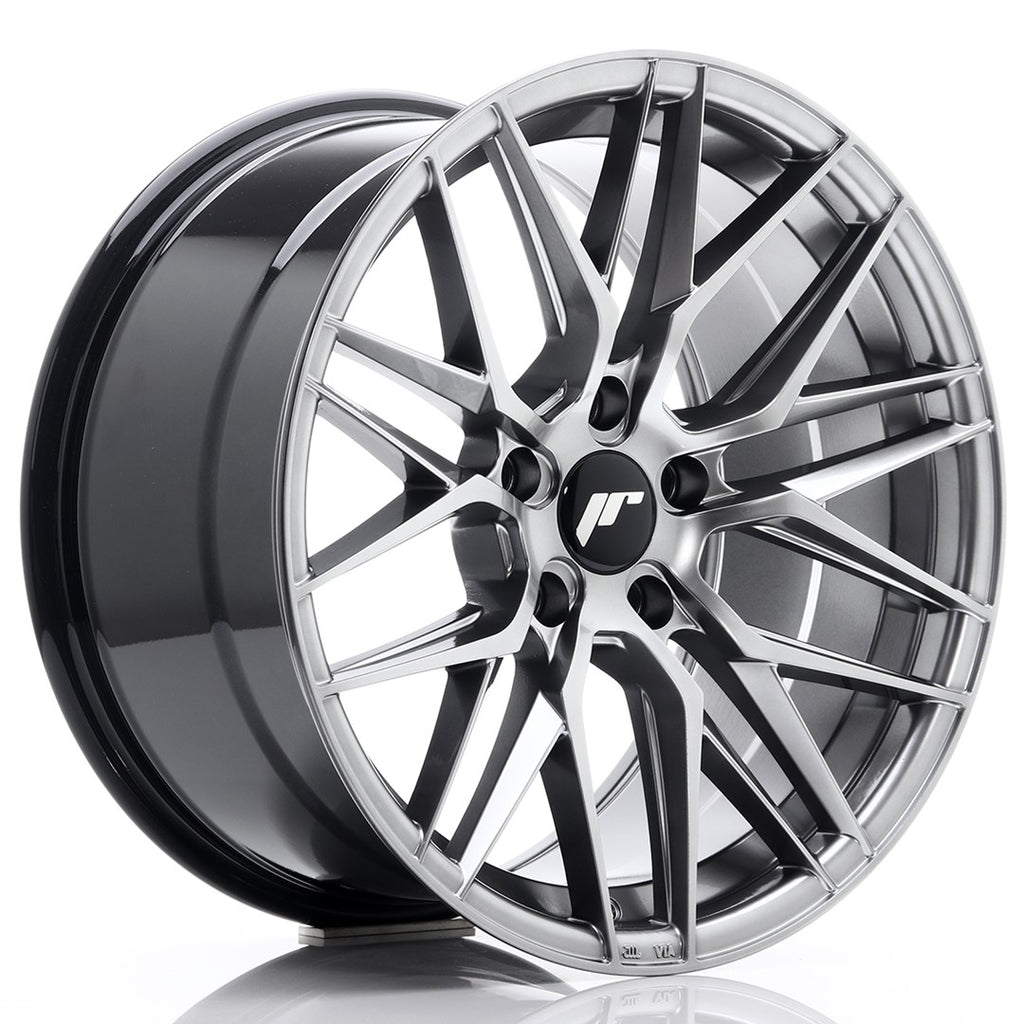 Cerchio in Lega JAPAN RACING JR28 18x9.5 ET35 5x120 Hyper Black