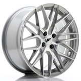 Cerchio in Lega JAPAN RACING JR28 17x8 ET40 4x100 Silver Machined Face