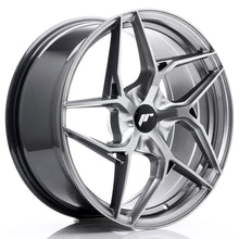 Carica l'immagine nel visualizzatore di Gallery, Cerchio in Lega JAPAN RACING JR35 19x8.5 ET20-45 5H con foratura su misura Hyper Black