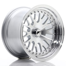Load image into Gallery viewer, Cerchio in Lega JAPAN RACING JR10 15x9 ET0-20 con foratura su misura Silver Machined Face