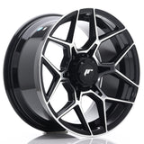 Cerchio in Lega JAPAN RACING JRX9 18x9 ET18 6x114.3 Gloss Black Machined Face