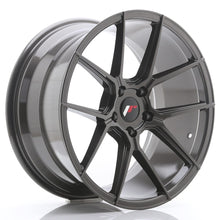 Carica l'immagine nel visualizzatore di Gallery, Cerchio in Lega JAPAN RACING JR30 19x9.5 ET40 5x120 Hyper Gray