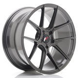 Cerchio in Lega JAPAN RACING JR30 19x9.5 ET35-40 5H con foratura su misura Hyper Gray