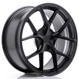 Cerchio in Lega JAPAN RACING SL01 18x8.5 ET20-42 5H con foratura su misura Matt Black