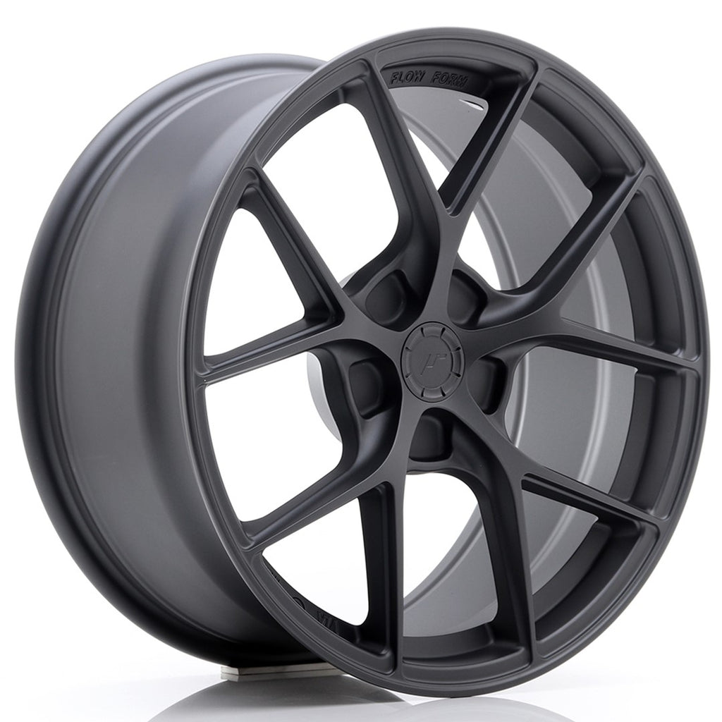 Cerchio in Lega JAPAN RACING SL01 18x8.5 ET20-42 5H con foratura su misura Matt Gun Metal