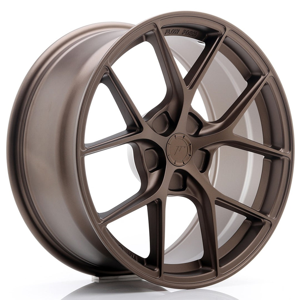 Cerchio in Lega JAPAN RACING SL01 18x8.5 ET20-42 5H con foratura su misura Matt Bronz