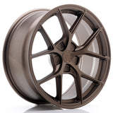 Cerchio in Lega JAPAN RACING SL01 18x8.5 ET20-42 5H con foratura su misura Matt Bronz