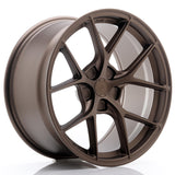 Cerchio in Lega JAPAN RACING SL01 18x9.5 ET25-38 5H con foratura su misura Matt Bronze