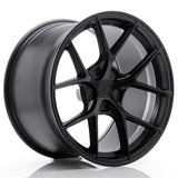 Cerchio in Lega JAPAN RACING SL01 18x10.5 ET25-38 5H con foratura su misura Matt Black