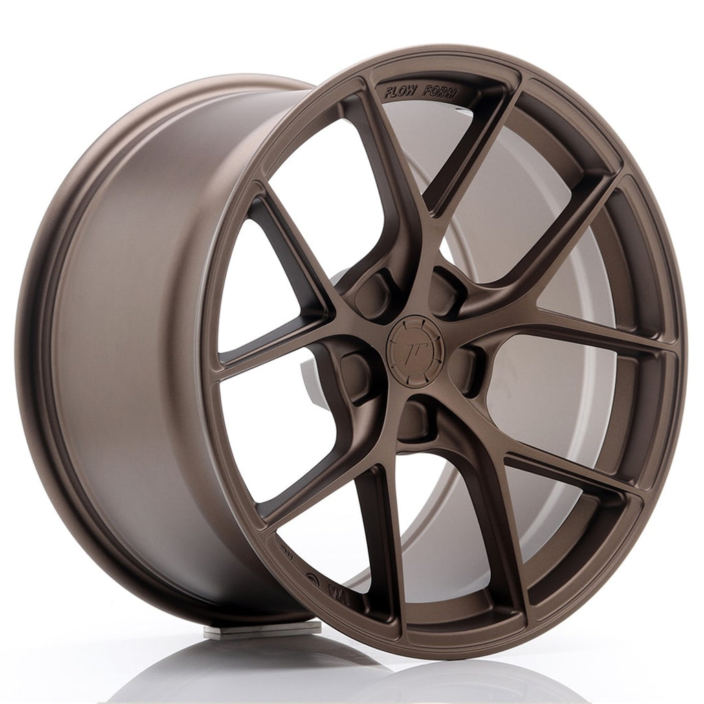 Cerchio in Lega JAPAN RACING SL01 18x10.5 ET25-38 5H con foratura su misura Matt Bronze