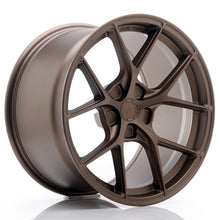 Carica l'immagine nel visualizzatore di Gallery, Cerchio in Lega JAPAN RACING SL01 18x10.5 ET25-38 5H con foratura su misura Matt Bronze