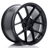 Cerchio in Lega JAPAN RACING SL01 19x10.5 ET25-40 5H con foratura su misura Matt Black