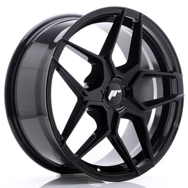Cerchio in Lega JAPAN RACING JR34 18x8 ET20-42 5H con foratura su misura Gloss Black