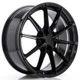 Cerchio in Lega JAPAN RACING JR37 20x8.5 ET20-45 5H con foratura su misura Gloss Black