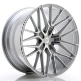 Cerchio in Lega JAPAN RACING JR38 20x10 ET20-45 5H con foratura su misura Silver Machined Face