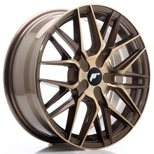 Carica l'immagine nel visualizzatore di Gallery, Cerchio in Lega JAPAN RACING JR28 17x7 ET20-45 con foratura su misura Platinum Bronze
