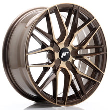 Carica l'immagine nel visualizzatore di Gallery, Cerchio in Lega JAPAN RACING JR28 18x7.5 ET20-40 con foratura su misura Platinum Bronze