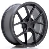 Cerchio in Lega JAPAN RACING SL01 18x8 ET20-40 5H con foratura su misura Matt Gun Metal