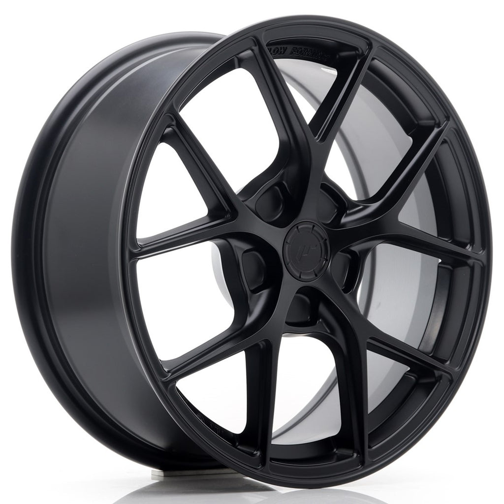Cerchio in Lega JAPAN RACING SL01 17x7 ET20-40 5H con foratura su misura Matt Black