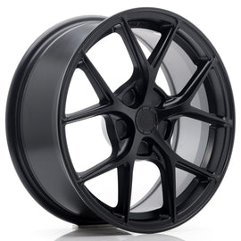 Cerchio in Lega JAPAN RACING SL01 17x7 ET20-40 5H con foratura su misura Matt Black