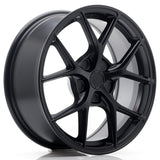 Cerchio in Lega JAPAN RACING SL01 17x7 ET20-40 5H con foratura su misura Matt Black