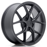 Cerchio in Lega JAPAN RACING SL01 17x7 ET20-40 5H con foratura su misura Matt Gun Metal