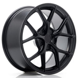 Cerchio in Lega JAPAN RACING SL01 17x8 ET20-45 5H con foratura su misura Matt Black