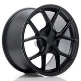 Cerchio in Lega JAPAN RACING SL01 17x9 ET20-50 5H con foratura su misura Matt Black